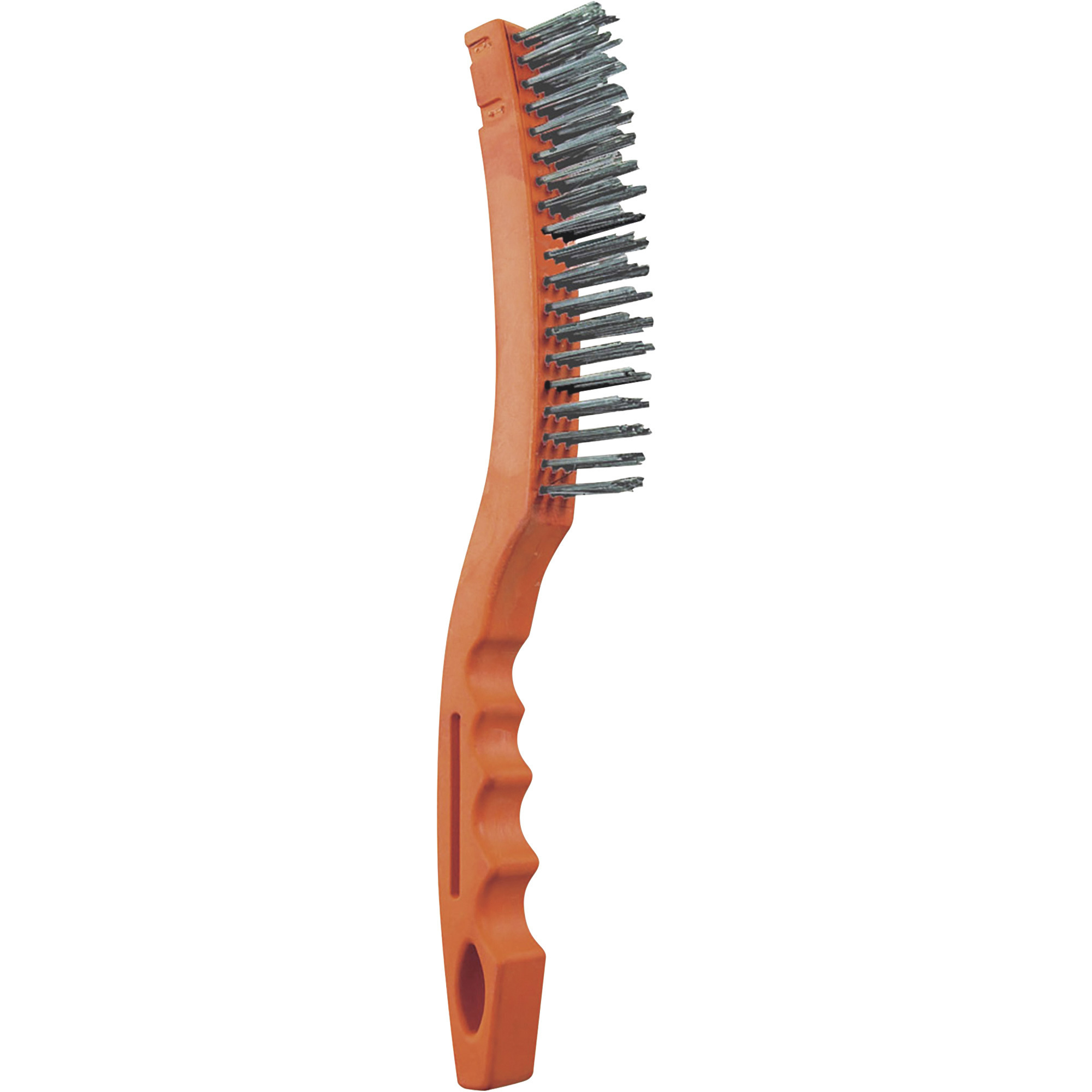 Hobart Wire Brush, Long Handle, Stainless Steel Wire, 13.25in., Model# 770100